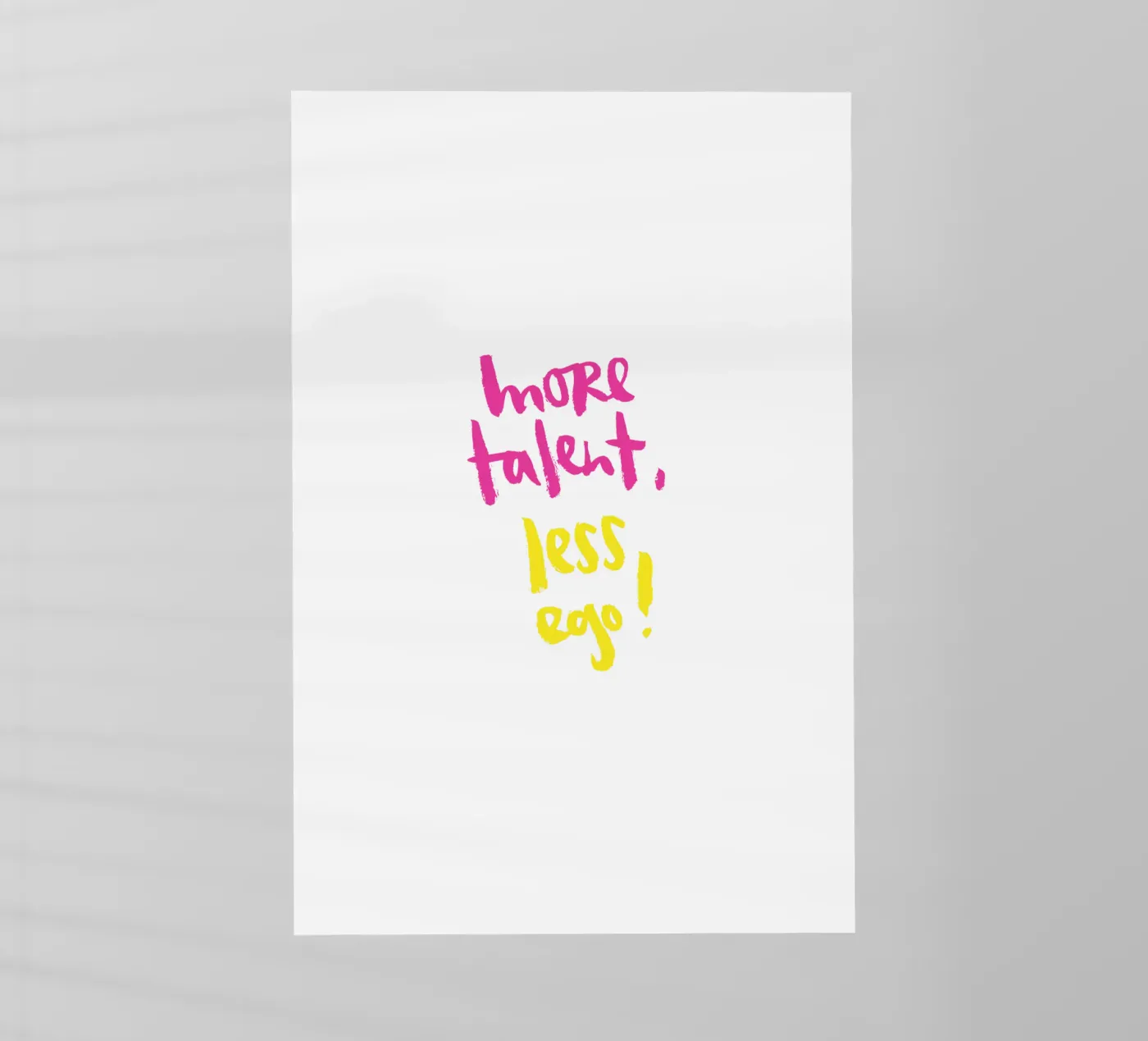 Ego pellicola backlit da Brushmeetspaper