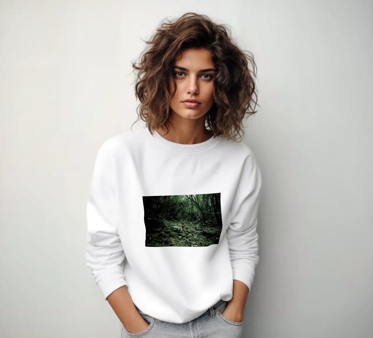 Vastness sweatshirt van Matevž Kosterov