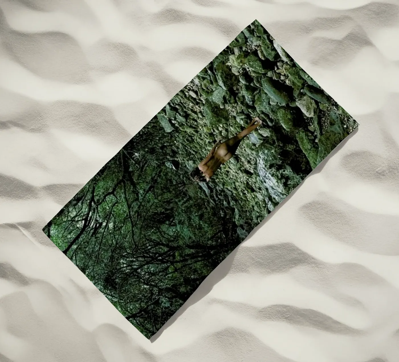 Vastness beach towel by Matevž Kosterov