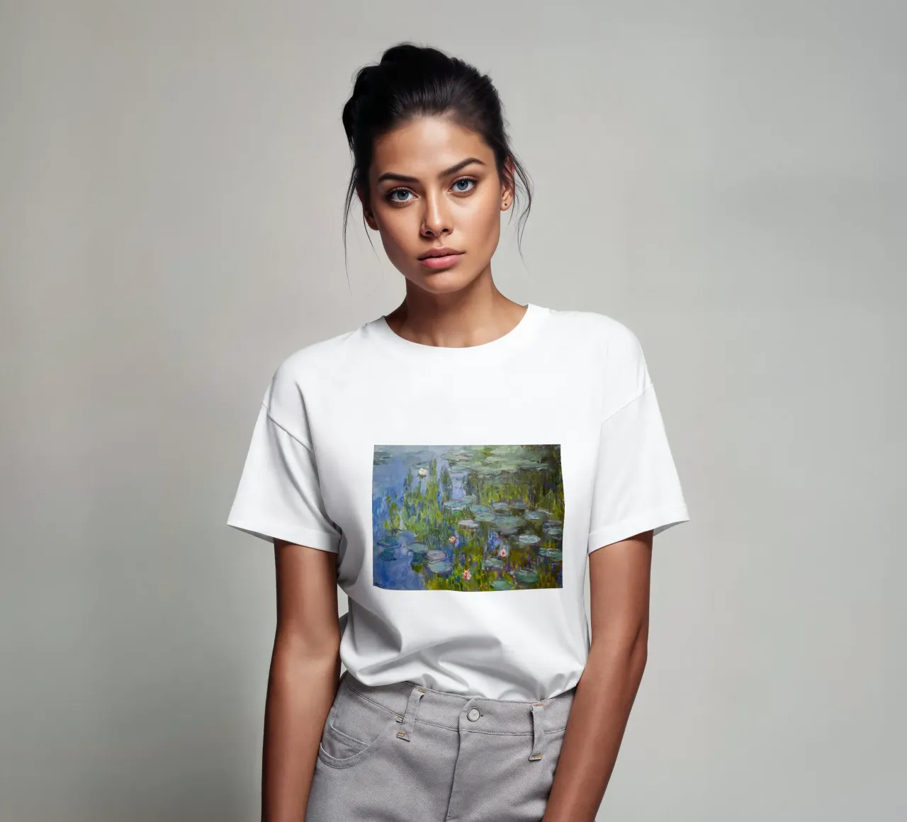 Claude Monet - Ninfee t-shirt da Timeless Artworks