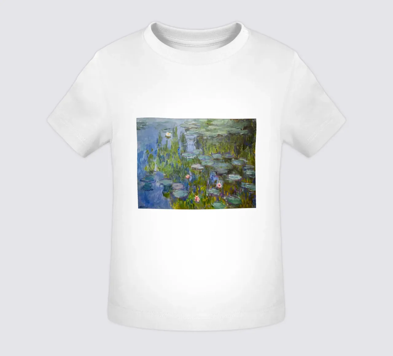 Claude Monet - Ninfee maglietta neonato da Timeless Artworks