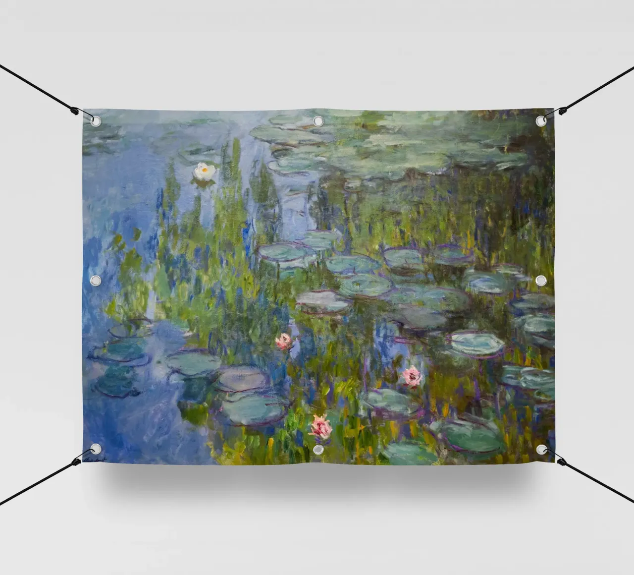 Claude Monet - Ninfee telo in pvc da Timeless Artworks
