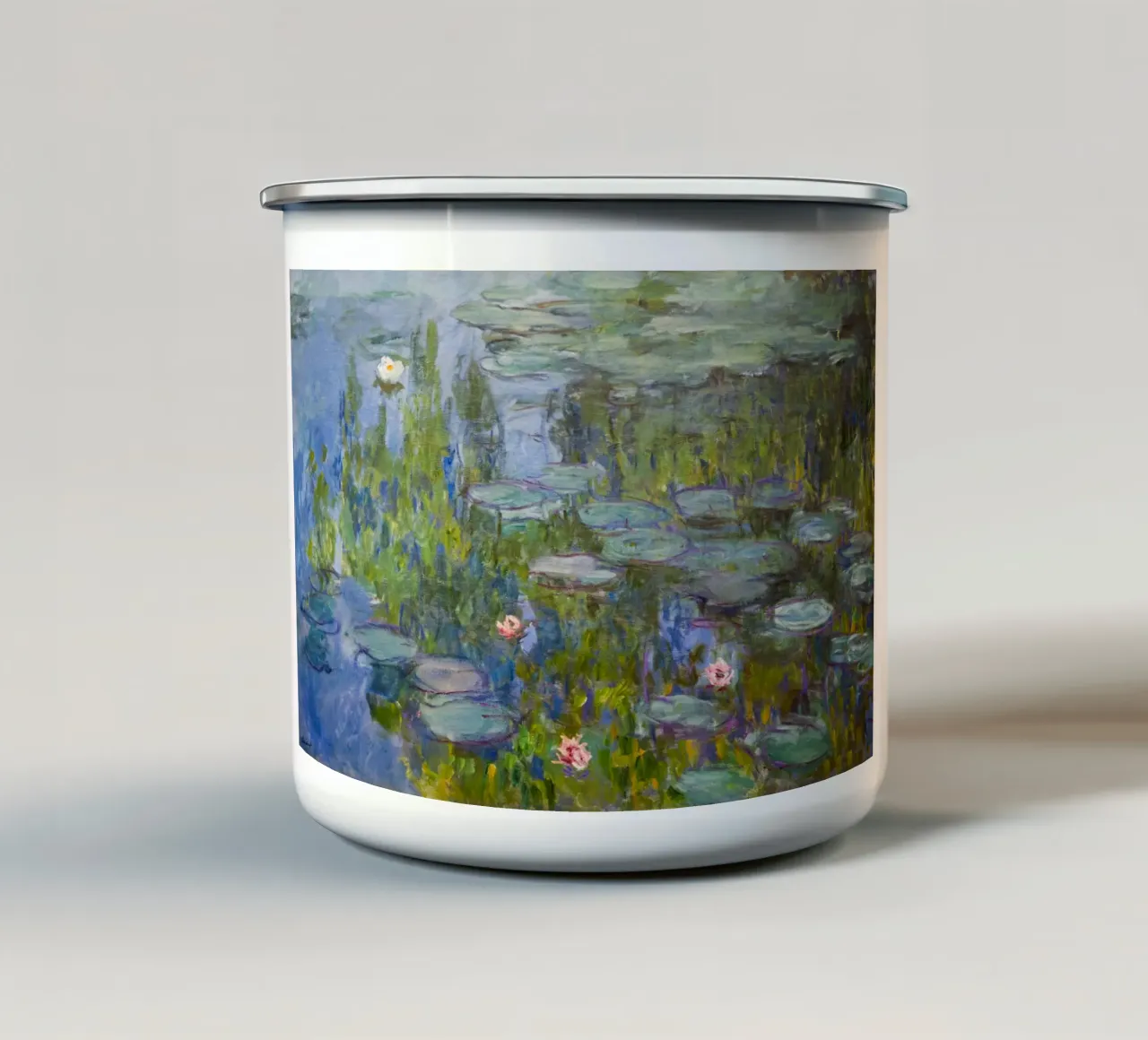 Claude Monet - Ninfee tazza in smalto da Timeless Artworks