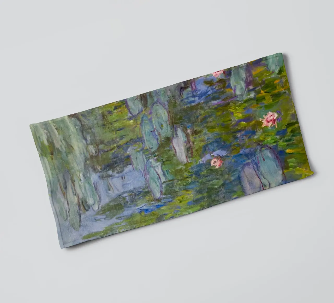 Claude Monet - Ninfee asciugamano da bagno da Timeless Artworks