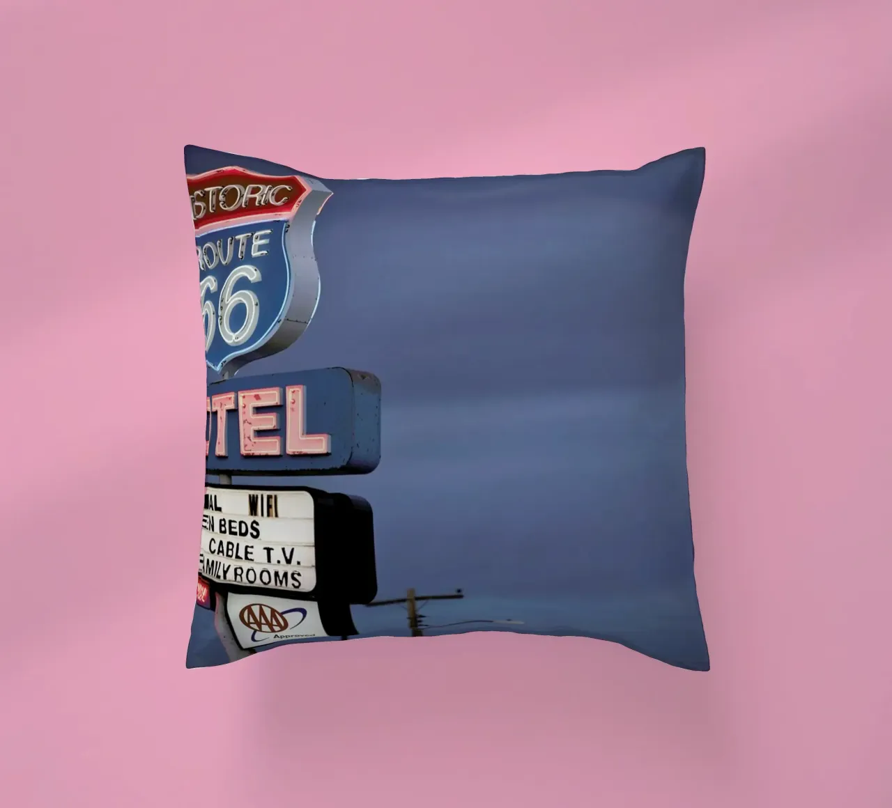 Neon Lights cuscino da Marc Gruninger