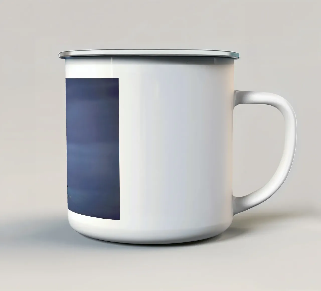 Neon Lights tazza in smalto da Marc Gruninger