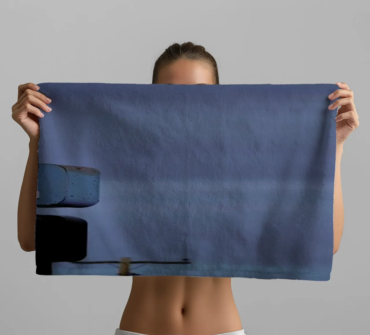 Neon Lights towel by Marc Gruninger