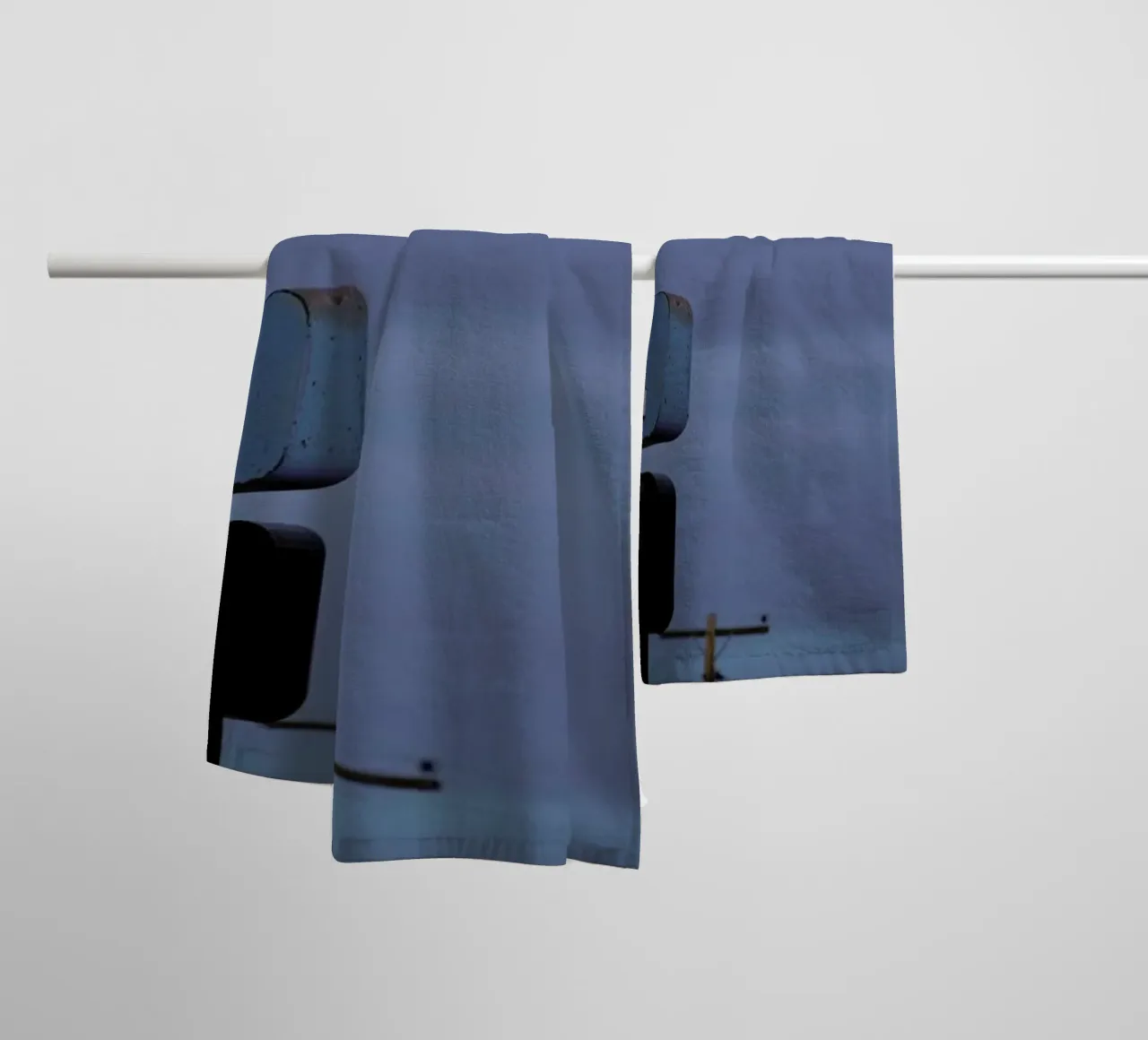 Neon Lights towel by Marc Gruninger