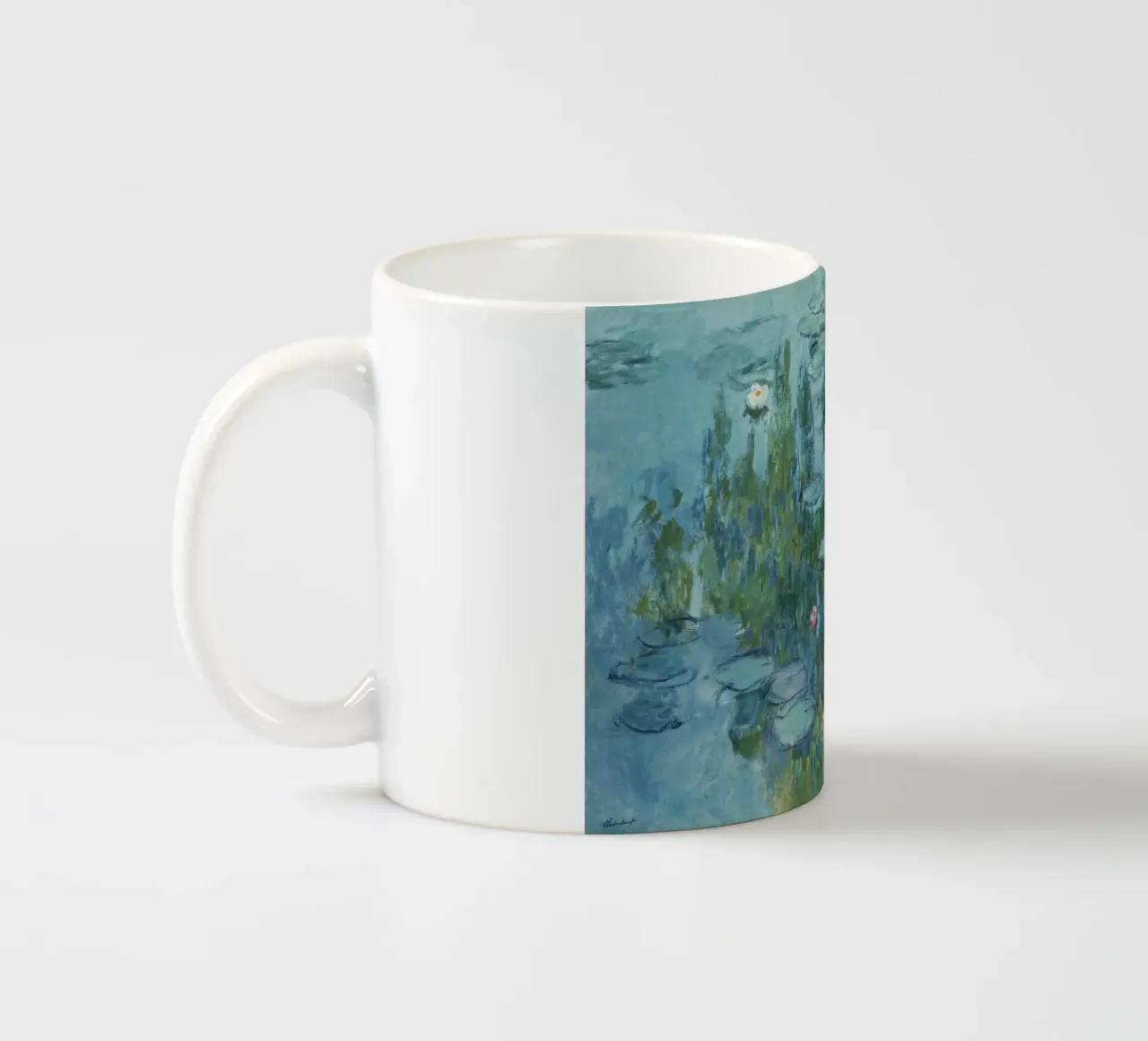 Claude Monet - Ninfee , 1915 tazza in ceramica da Timeless Artworks