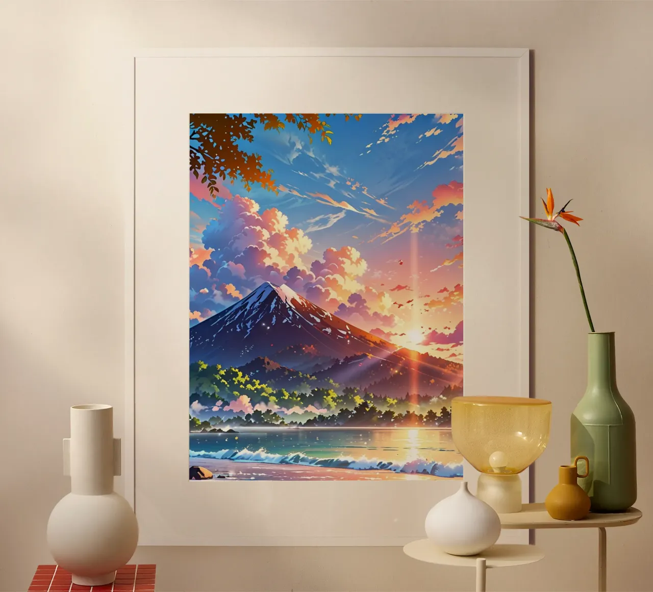 Sunset In Hawaii Poster von ZARAH