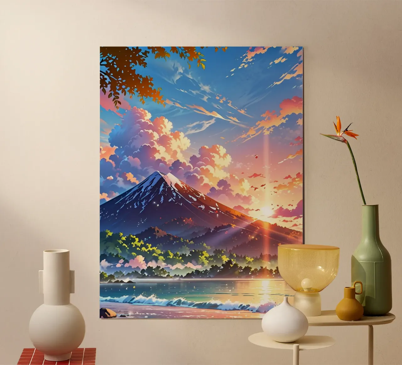 Sunset In Hawaii Poster von ZARAH
