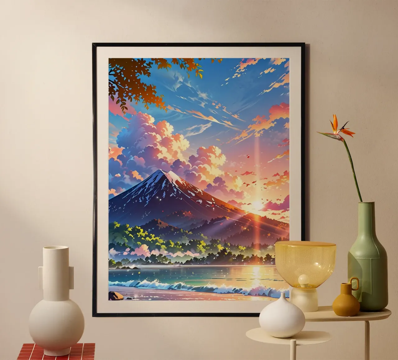 Sunset In Hawaii Poster von ZARAH