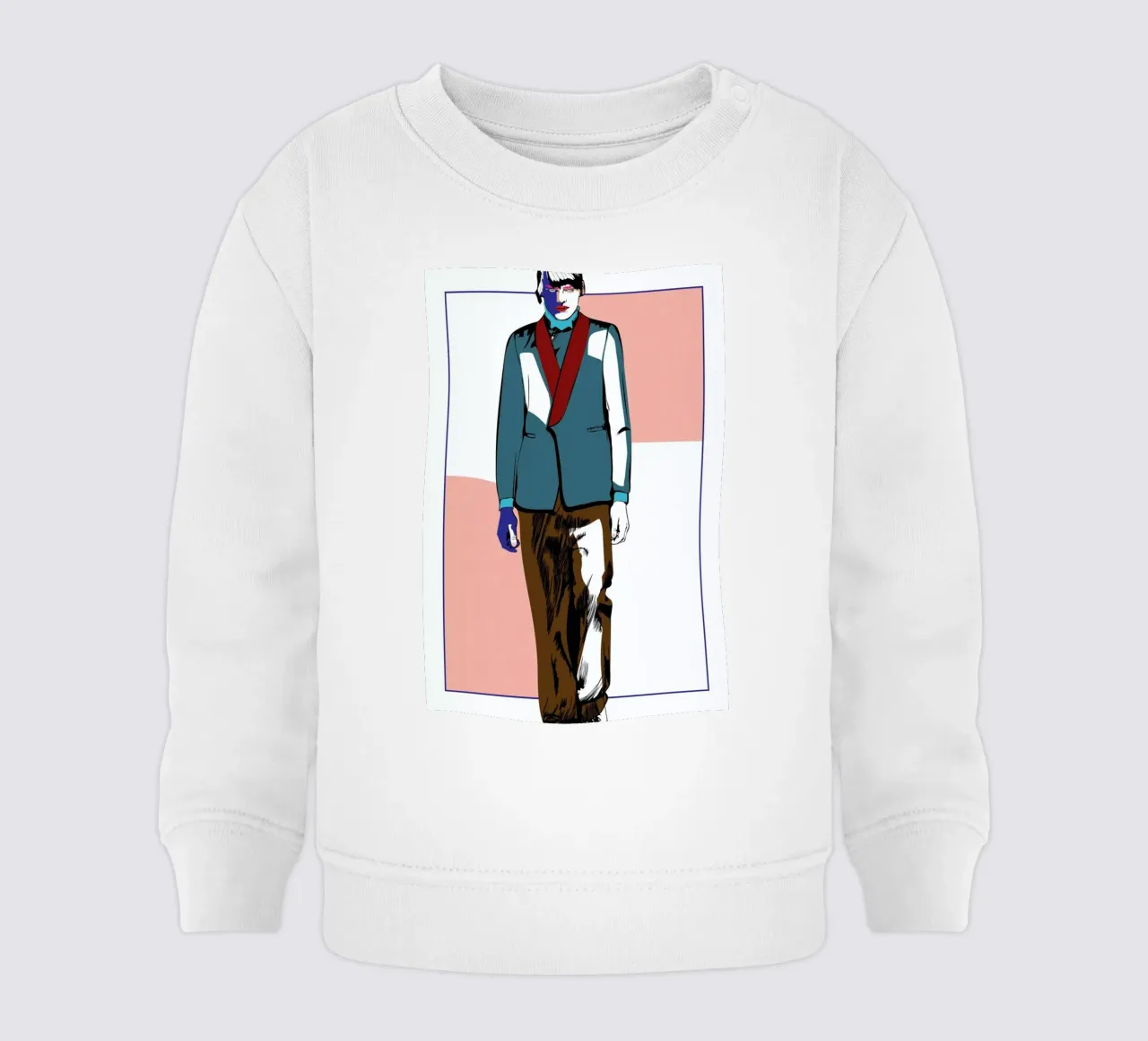 Man 3 felpa neonato da Marcell Naubert