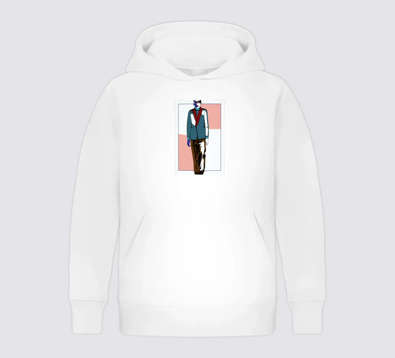 Man 3 felpa bambino con cappuccio da Marcell Naubert