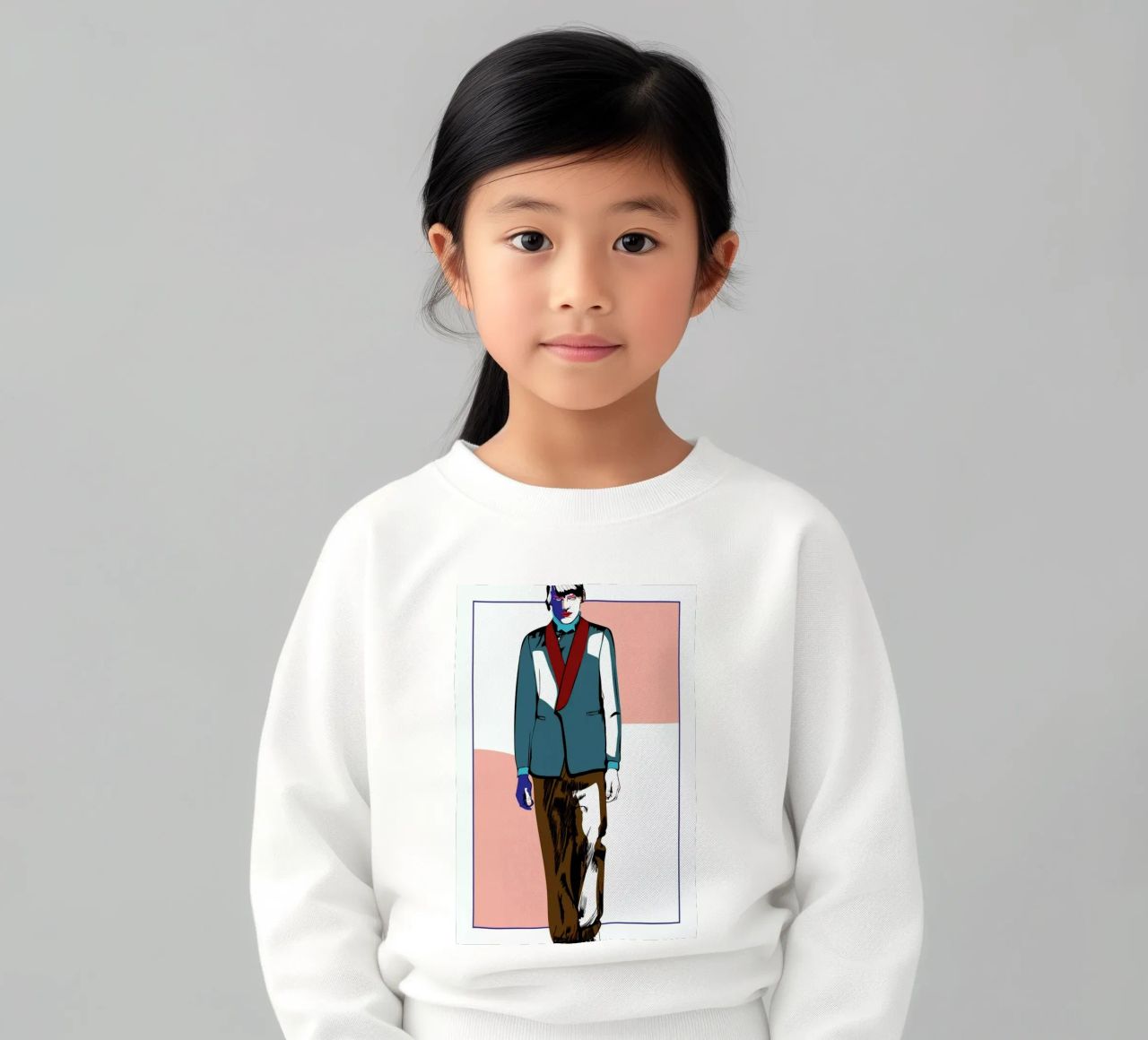 Man 3 sudadera para niño de Marcell Naubert