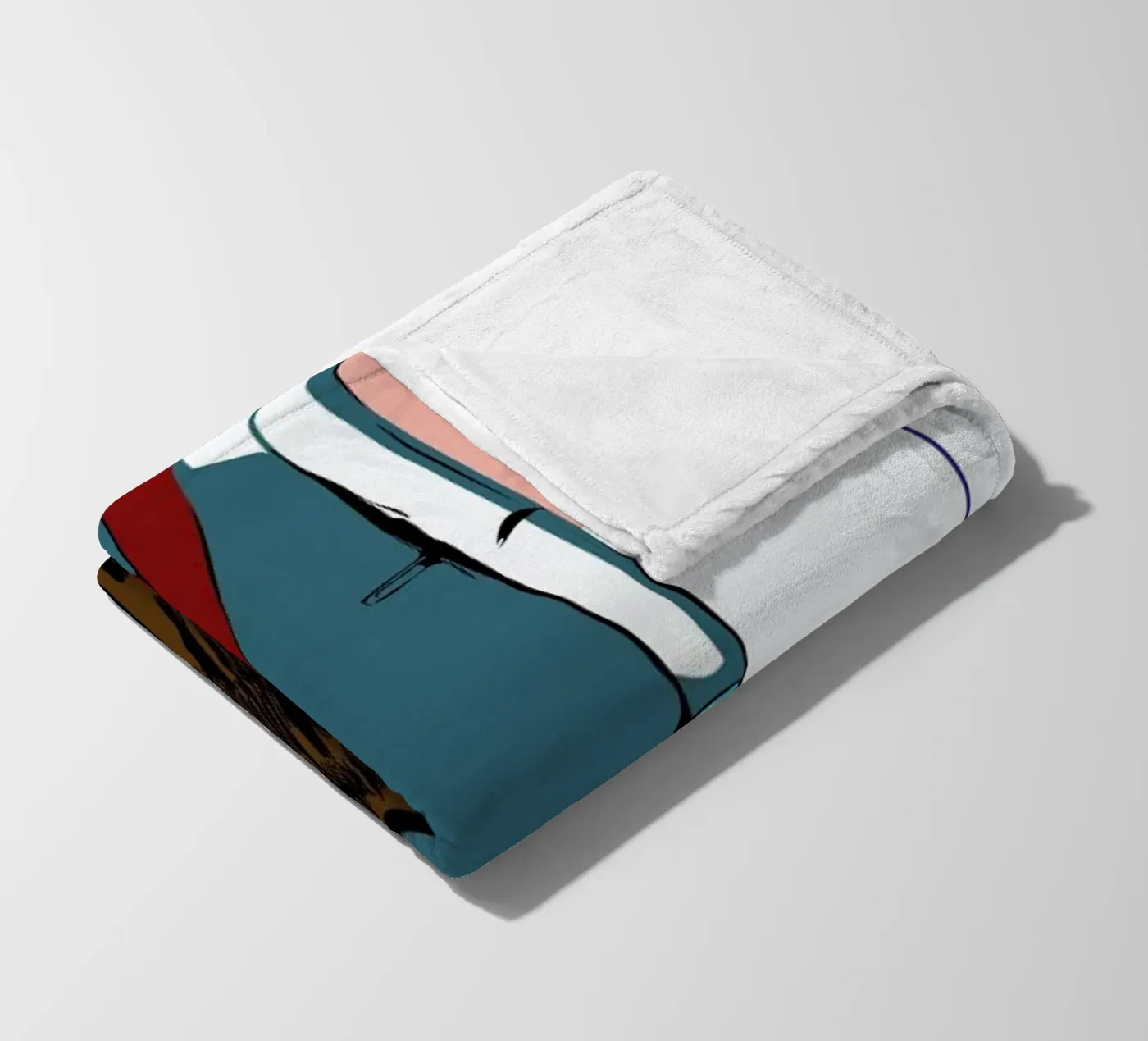 Man 3 Fleecedecke von Marcell Naubert