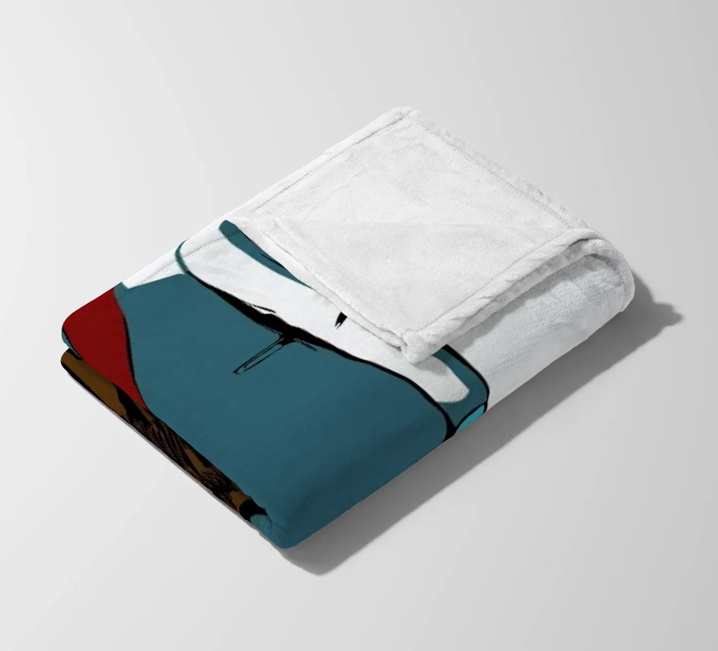 Man 3 Fleecedecke von Marcell Naubert