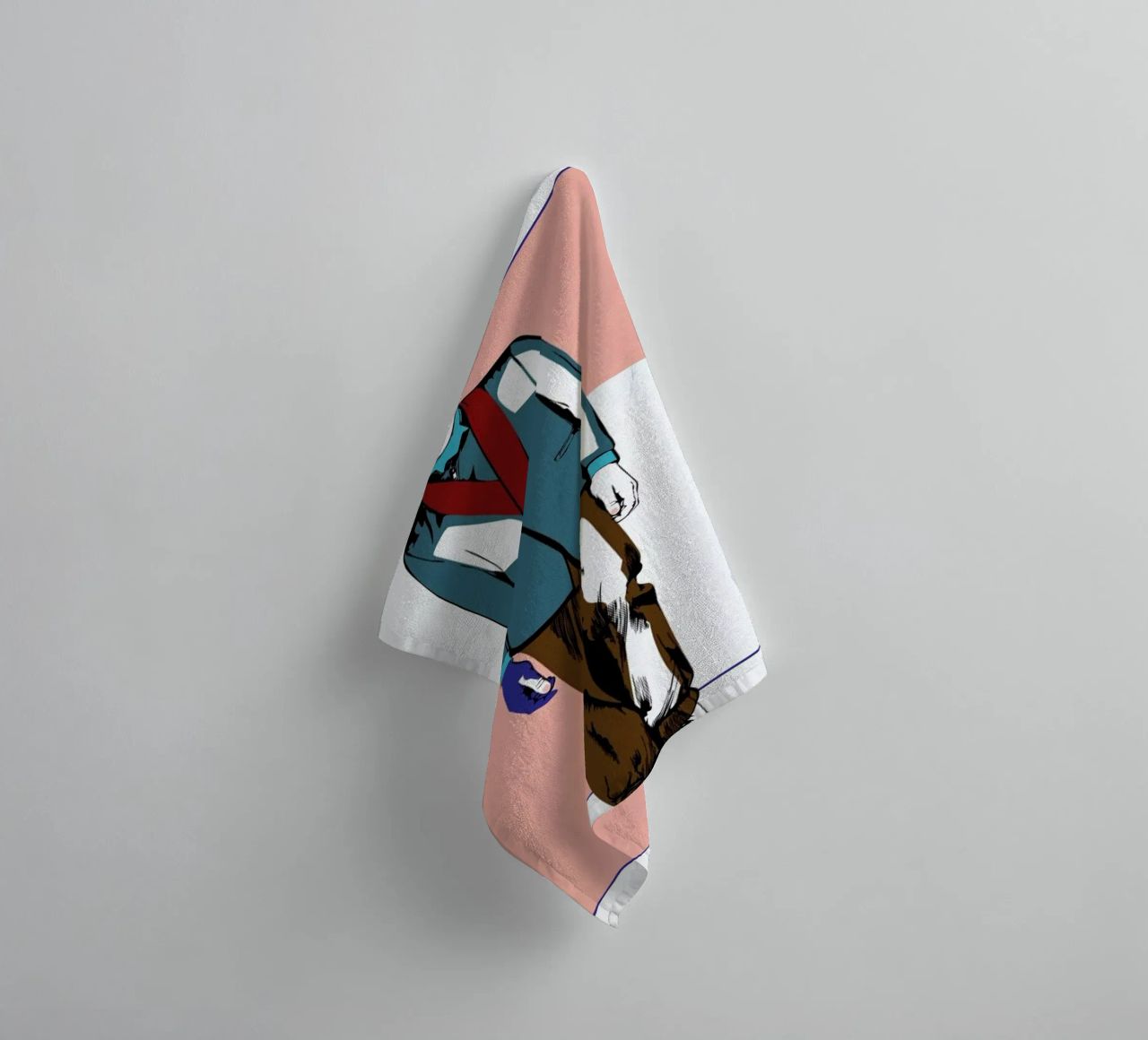 Man 3 toalla de baño de Marcell Naubert