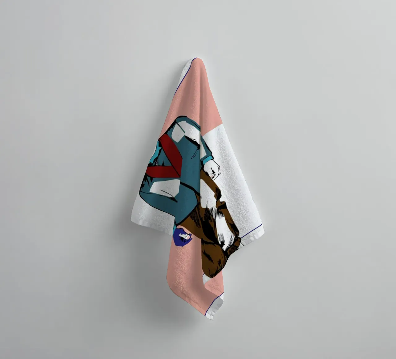 Man 3 toalla de baño de Marcell Naubert