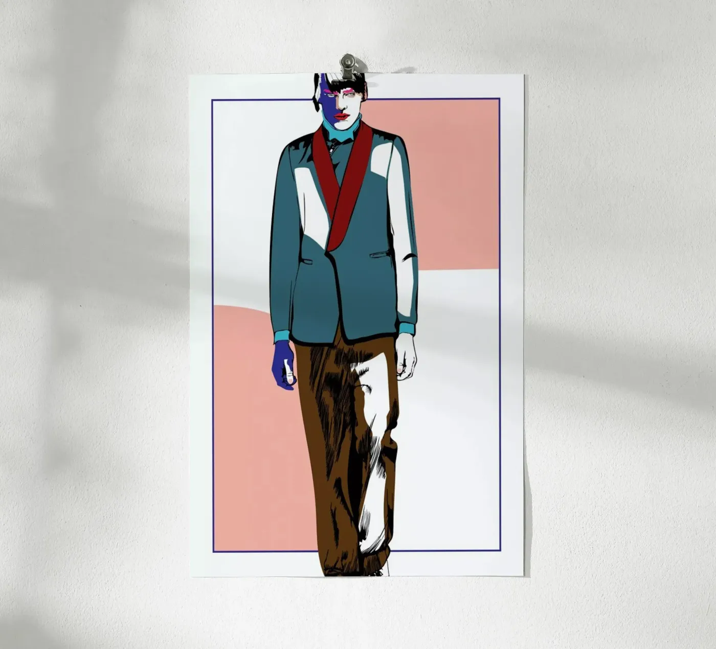 Man 3 poster by Marcell Naubert