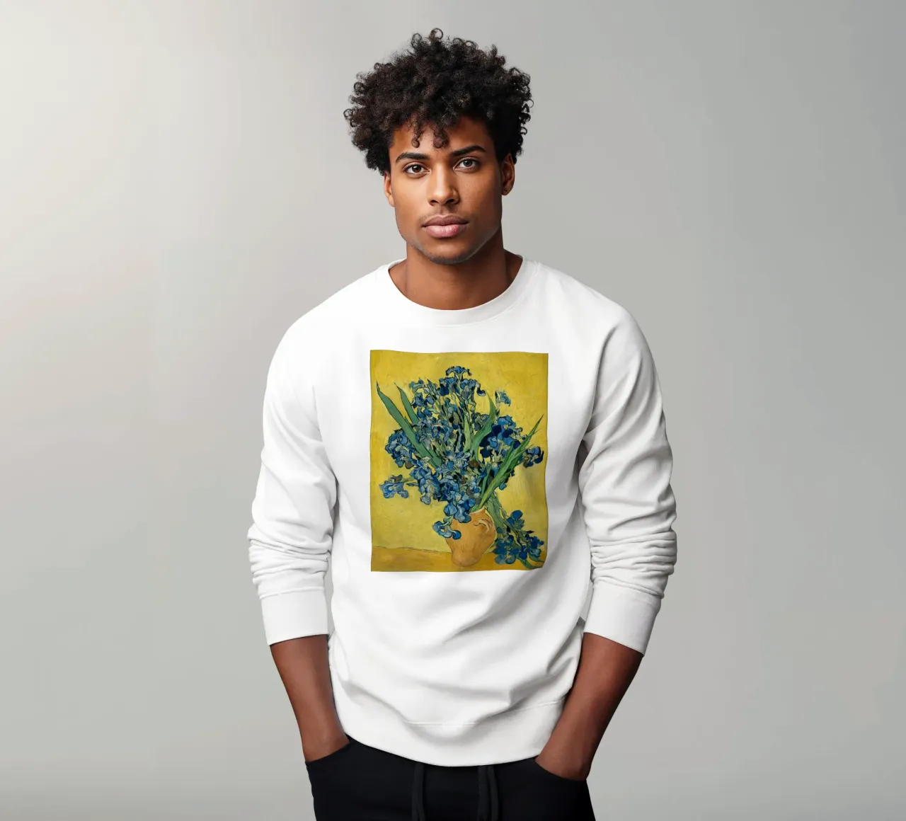 Vincent van Gogh - Iris felpa da Timeless Artworks