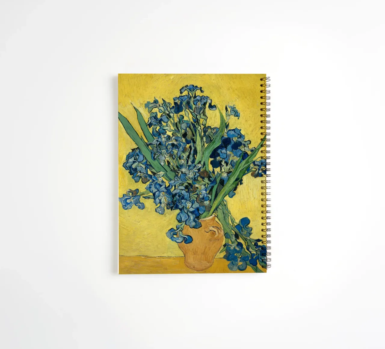 Vincent van Gogh - Irises spiral notebook by Timeless Artworks