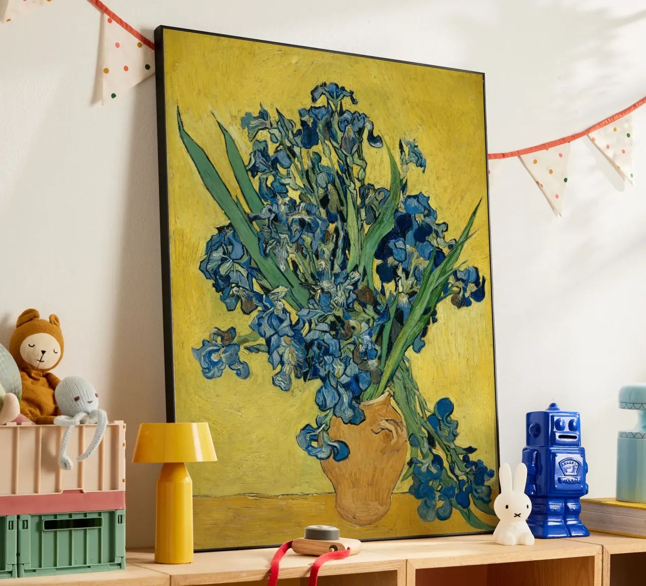 Vincent van Gogh - Irises alu-dibond by Timeless Artworks