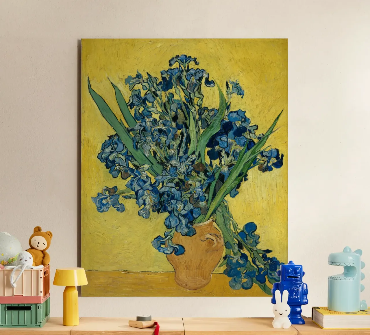 Vincent van Gogh - Irises alu-dibond by Timeless Artworks