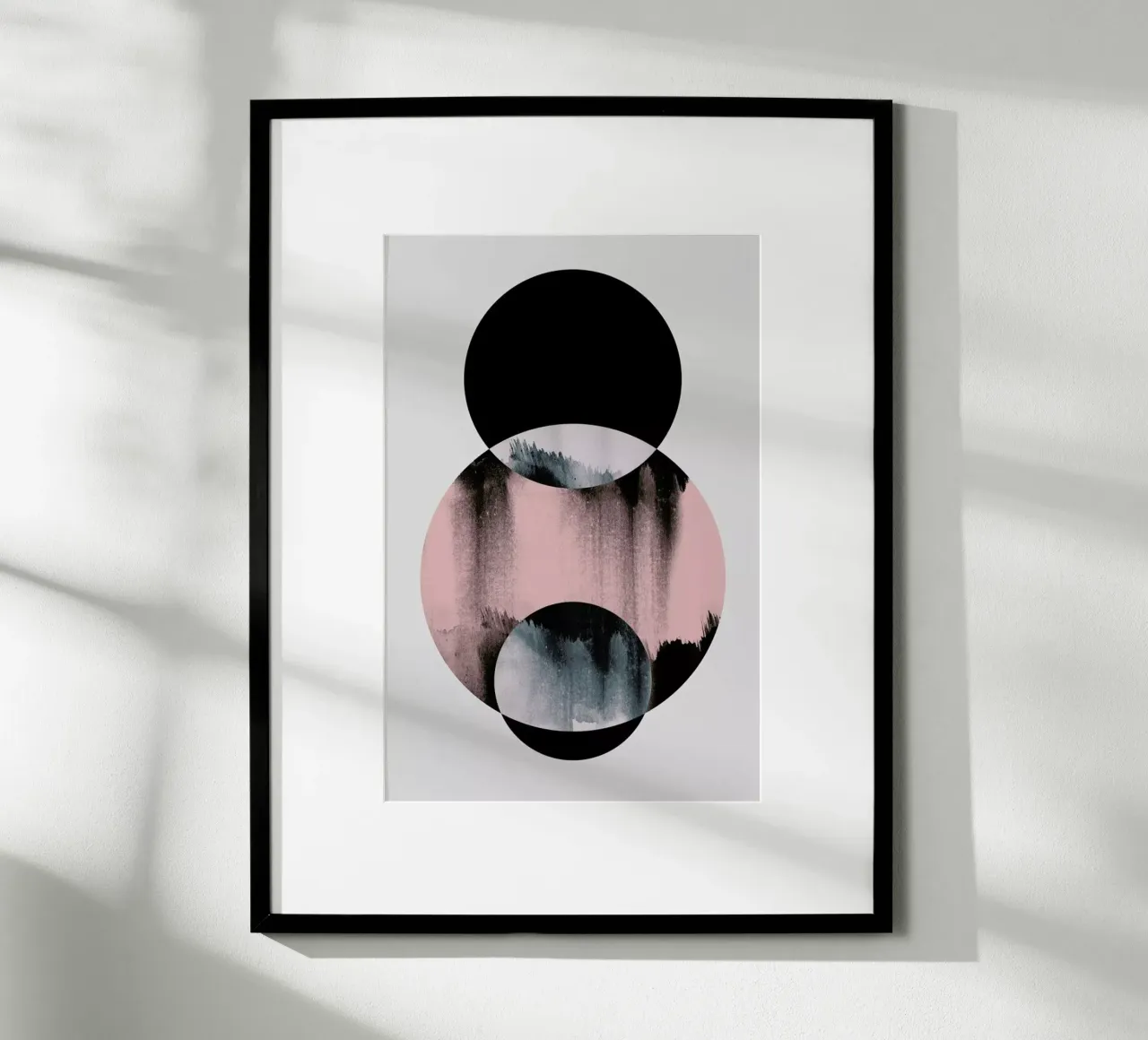 Minimalism 14 poster con telaio in plastica da Mareike Böhmer