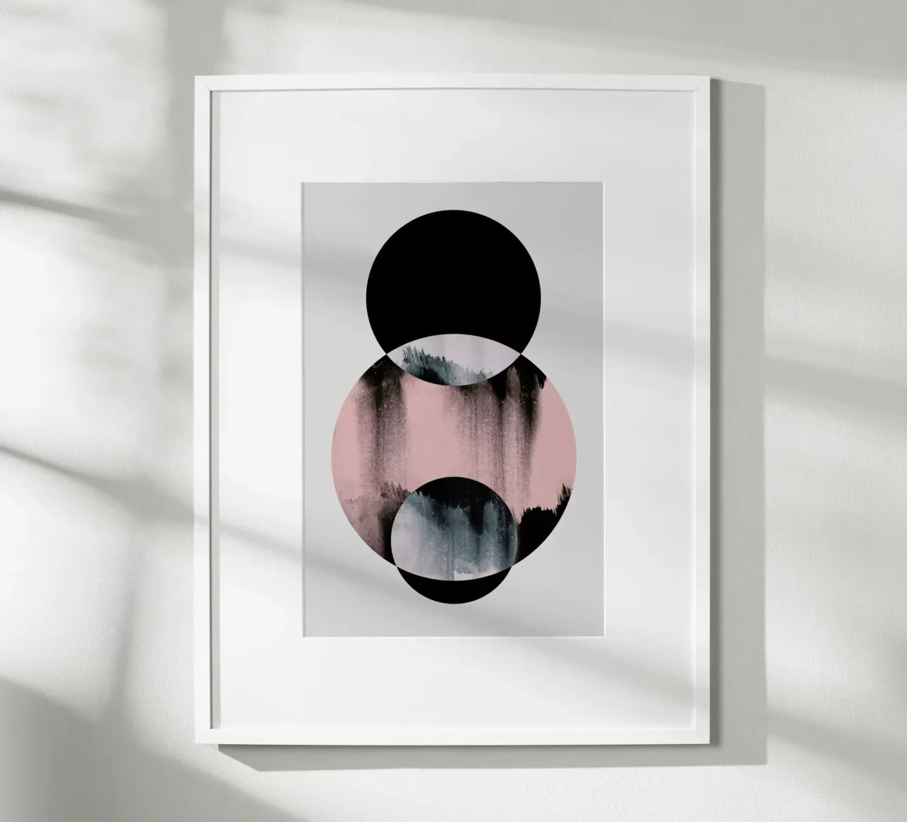 Minimalism 14 poster con telaio in plastica da Mareike Böhmer