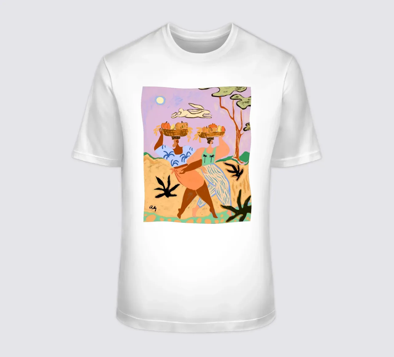 Sorelle d'autunno t-shirt da Arty Guava