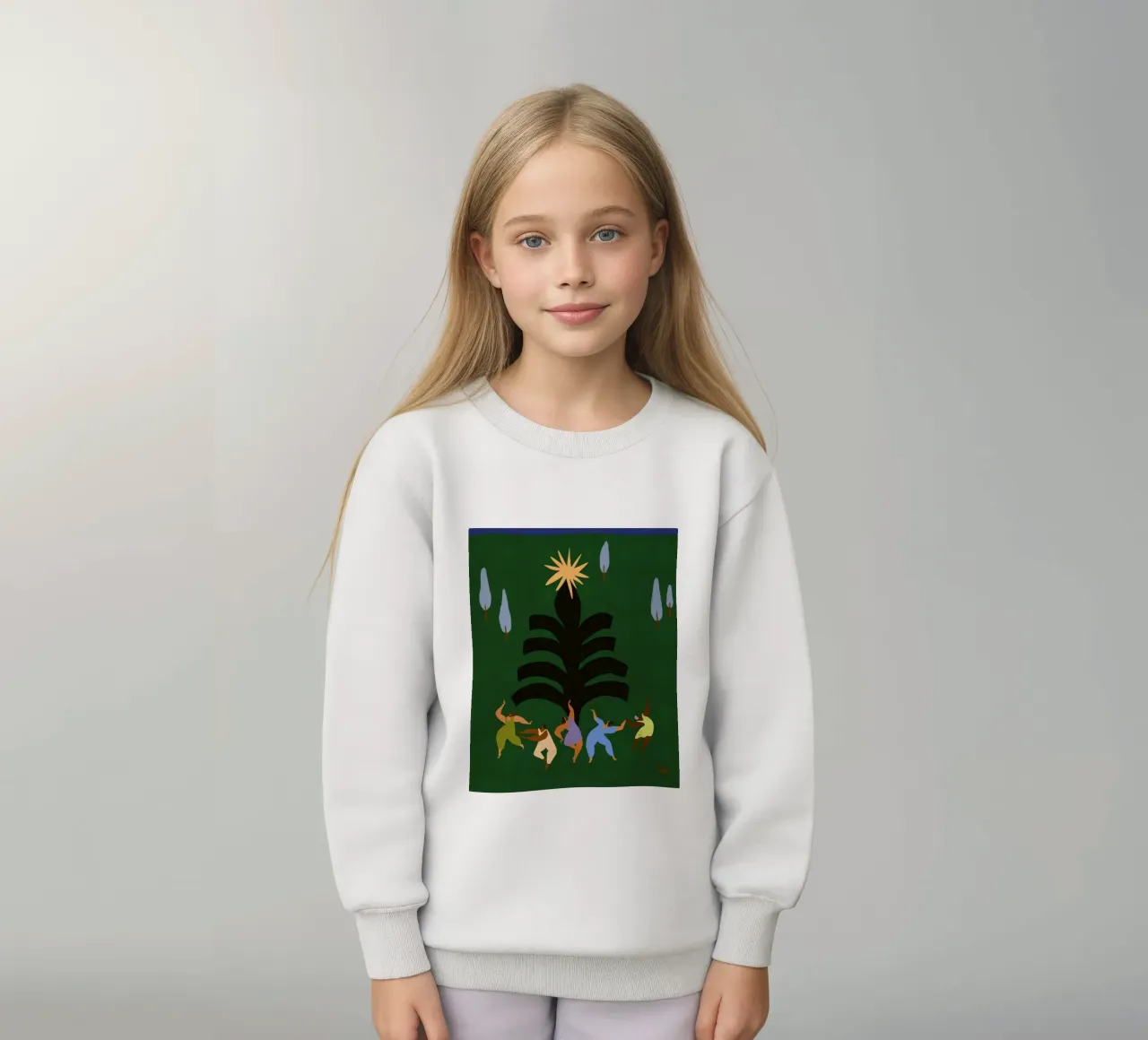 Baldoria natalizia felpa bambino da Arty Guava