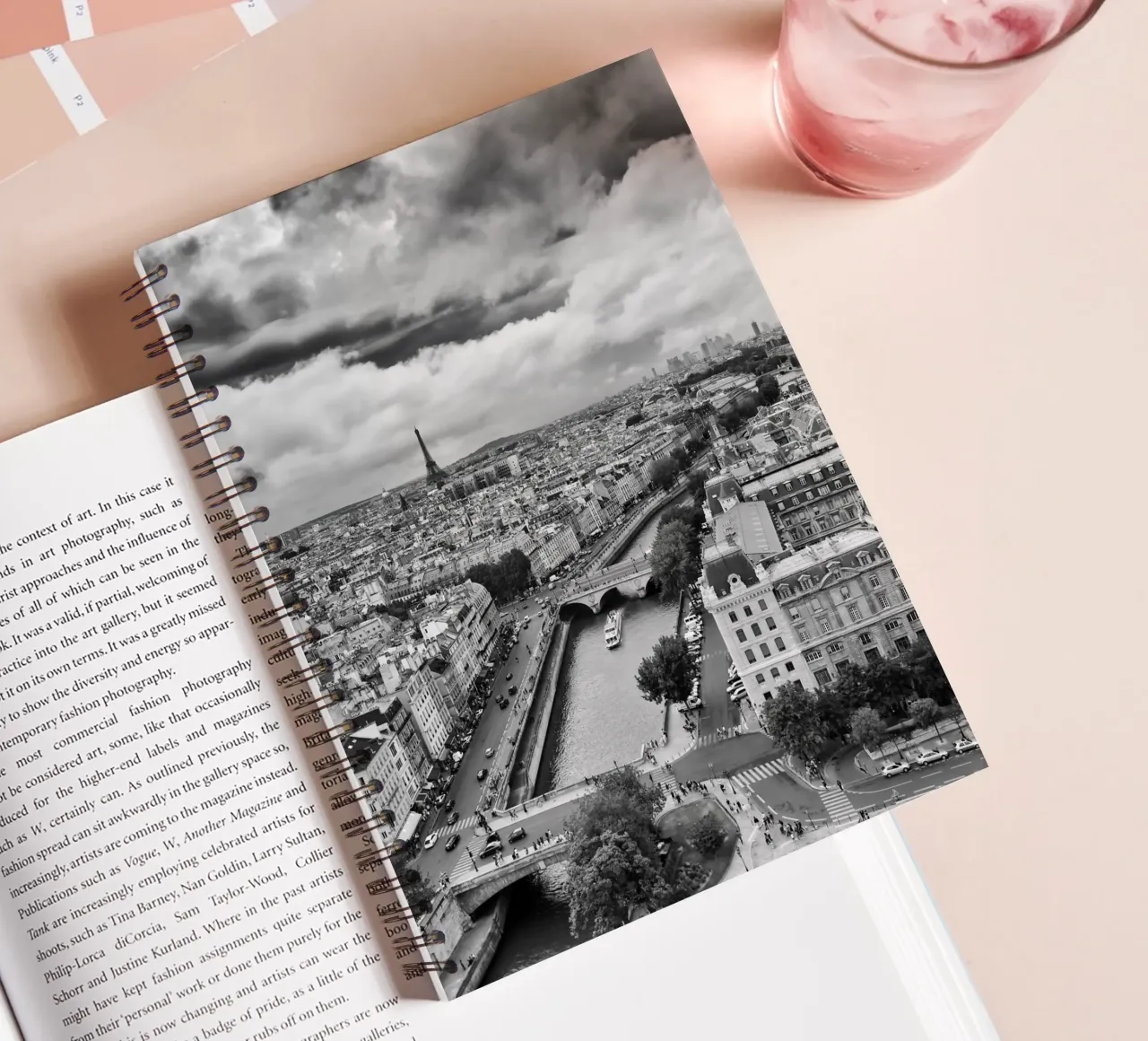 PARIS 01 spiral notebook by Tom Uhlenberg
