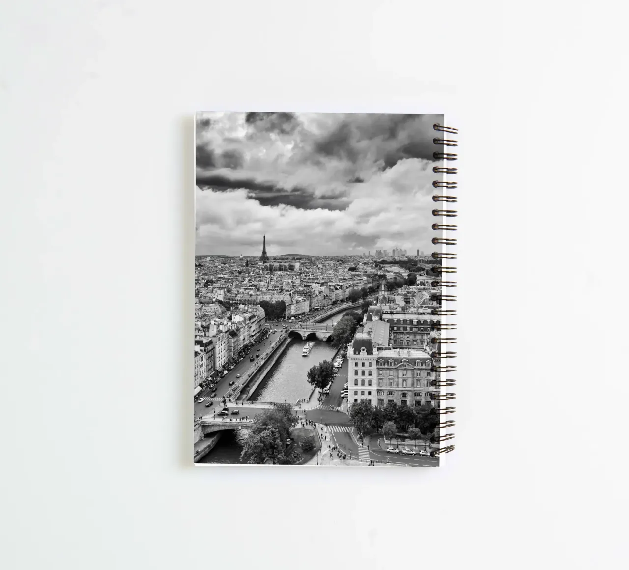 PARIS 01 spiral notebook by Tom Uhlenberg