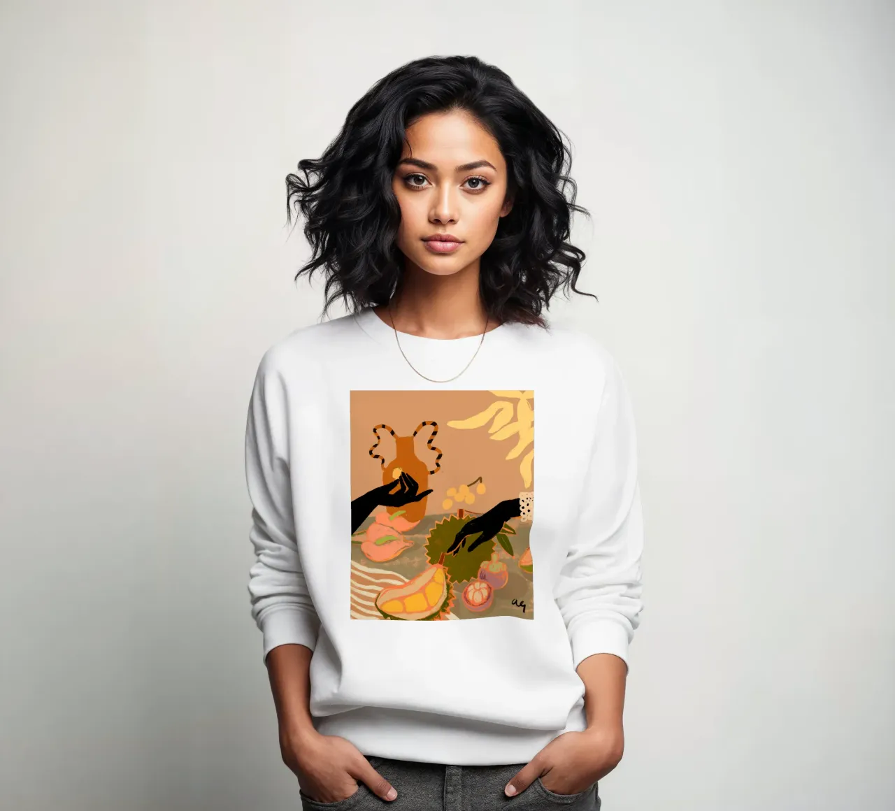 Durian per favore felpa da Arty Guava