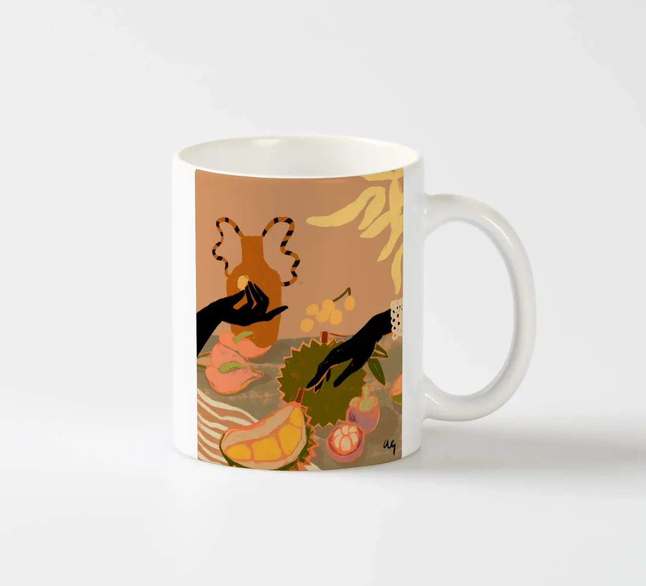 Durian per favore tazza in ceramica da Arty Guava