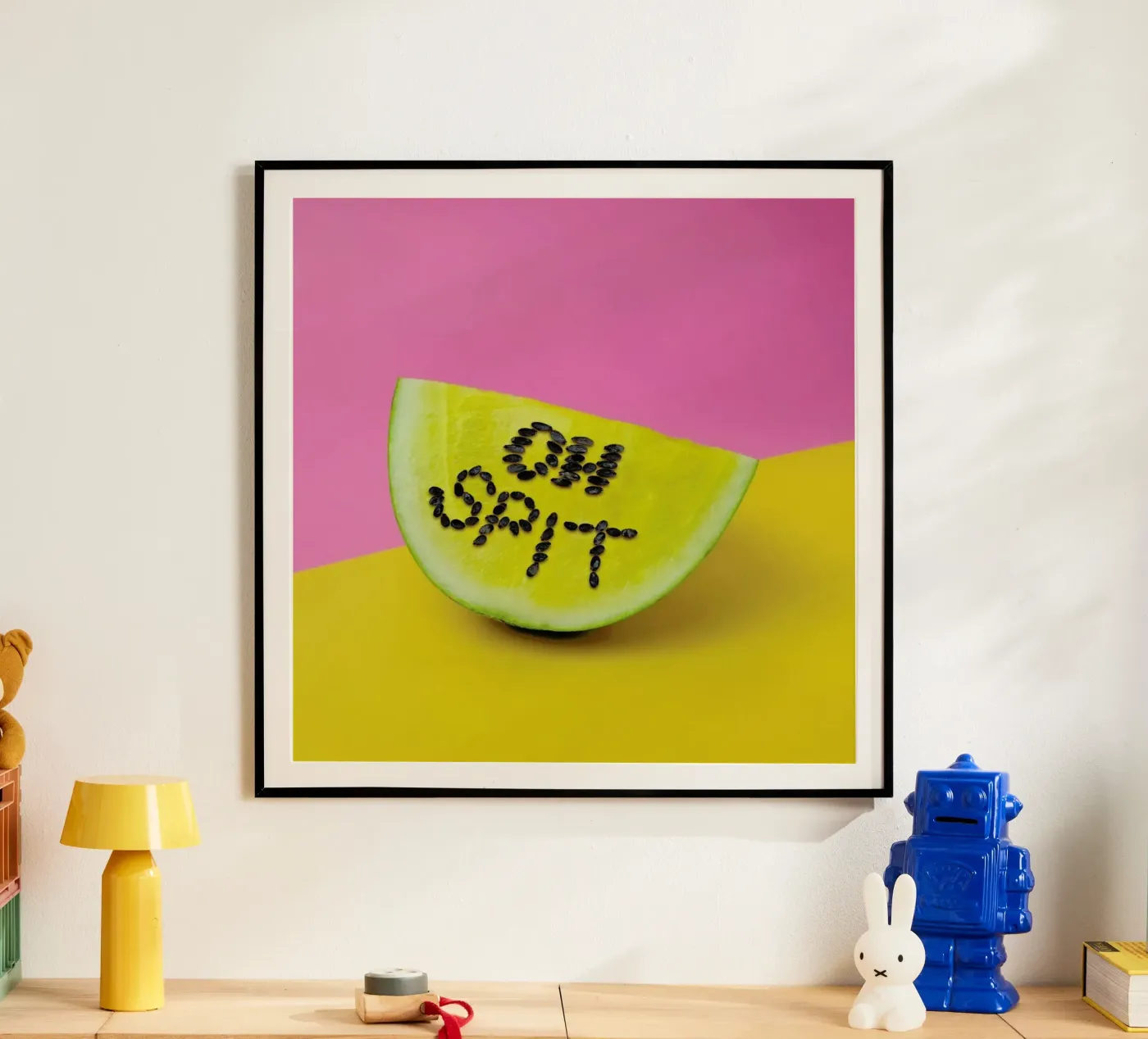 Oh, Spit! poster by Juj Winn