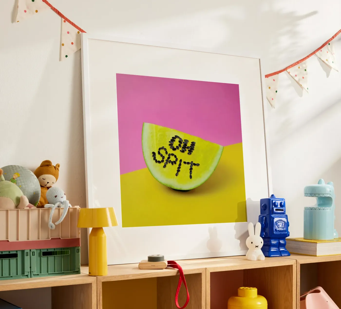 Oh, Spit! poster by Juj Winn