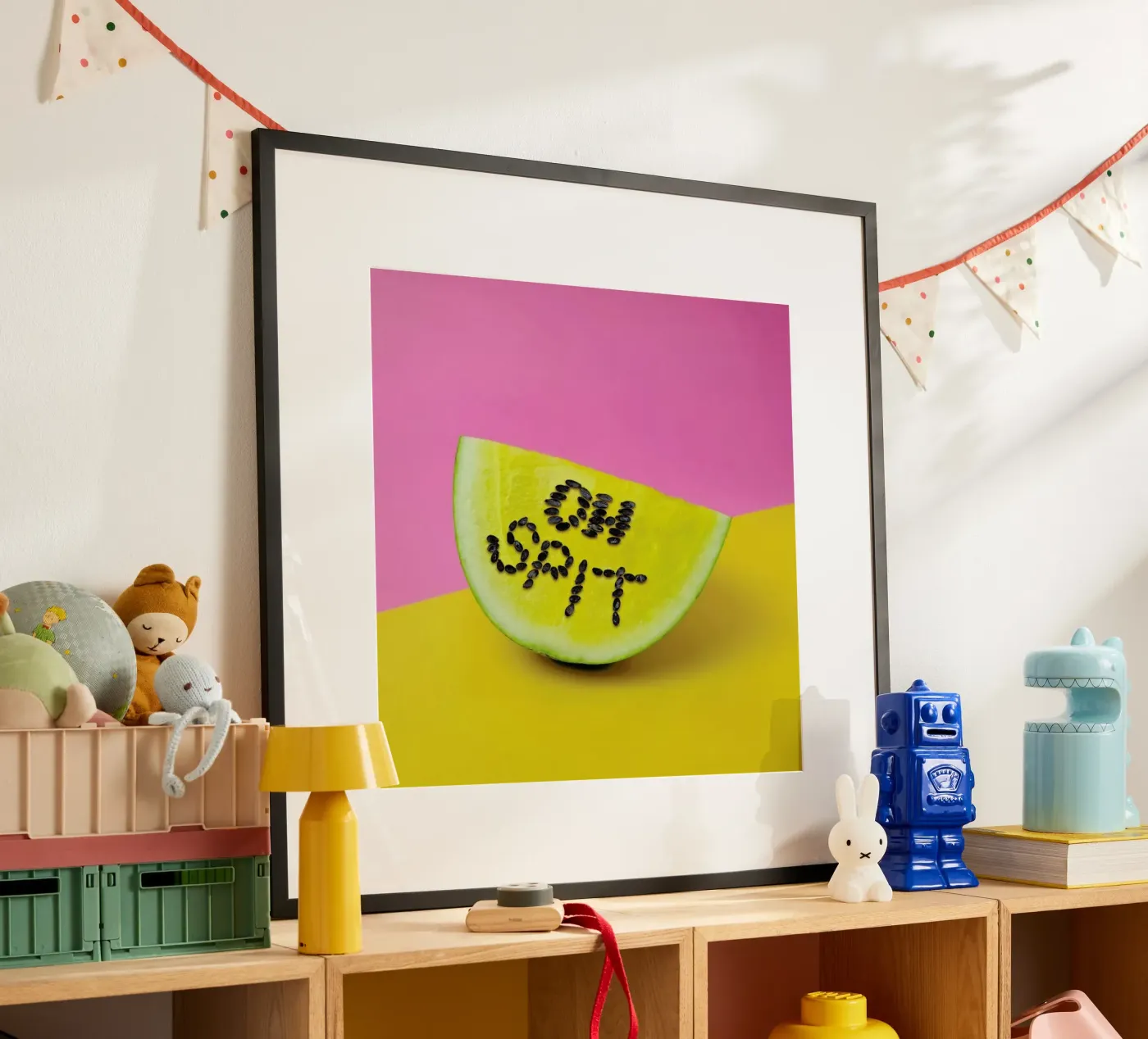 Oh, Spit! poster by Juj Winn