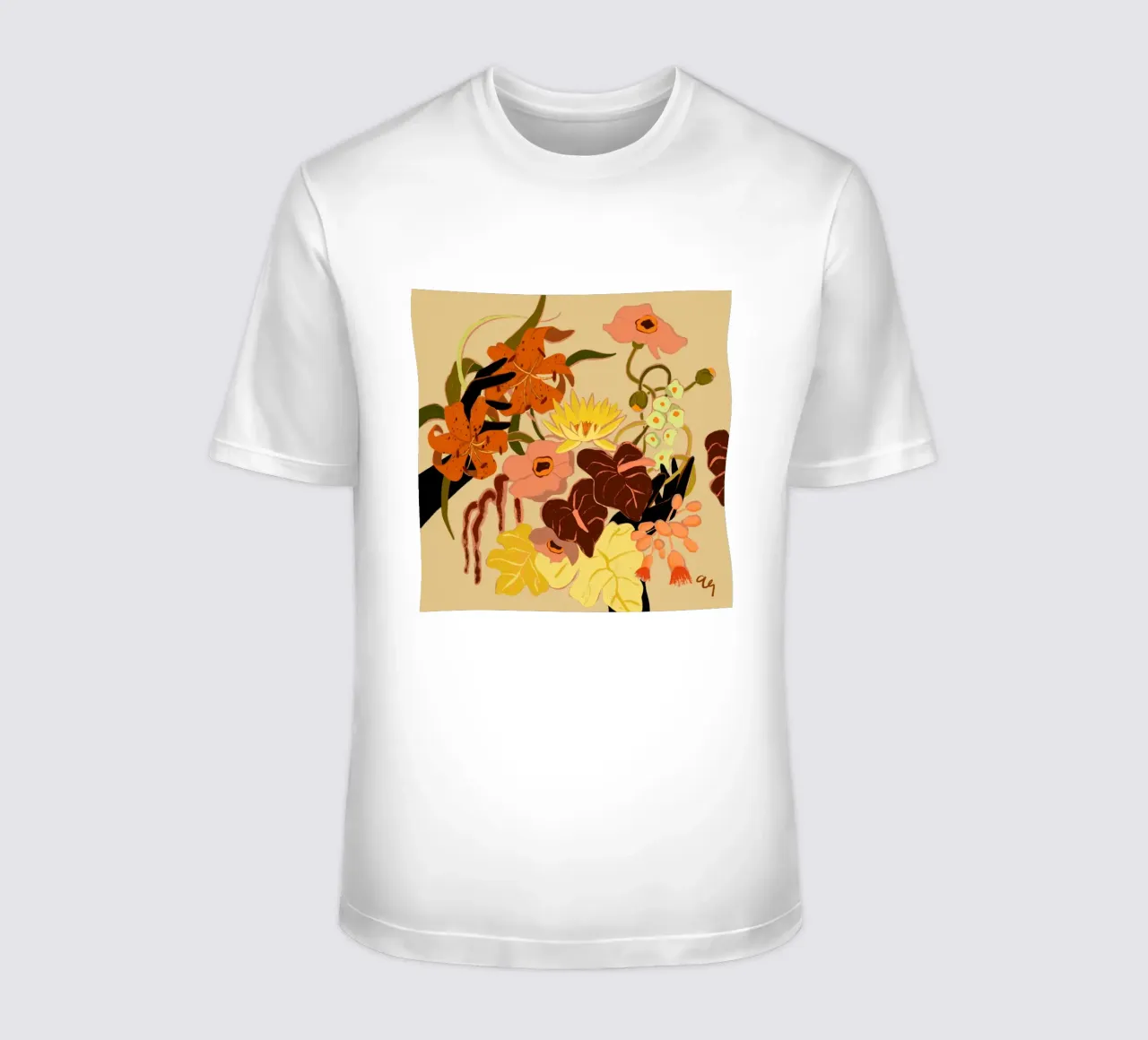 Intreccio floreale t-shirt da Arty Guava