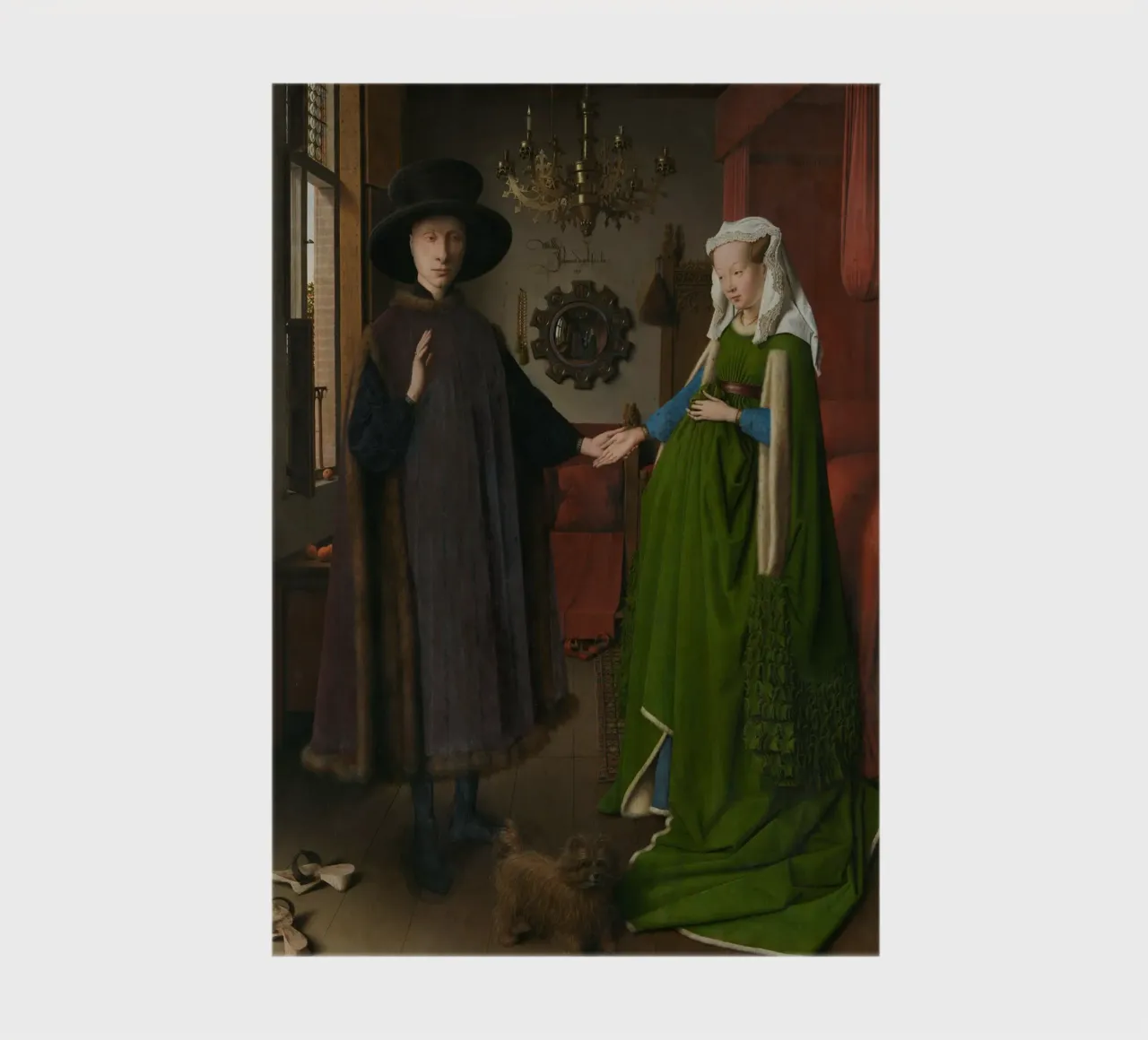 Jan van Eyck - The Arnolfini Portrait notebook by Timeless Artworks
