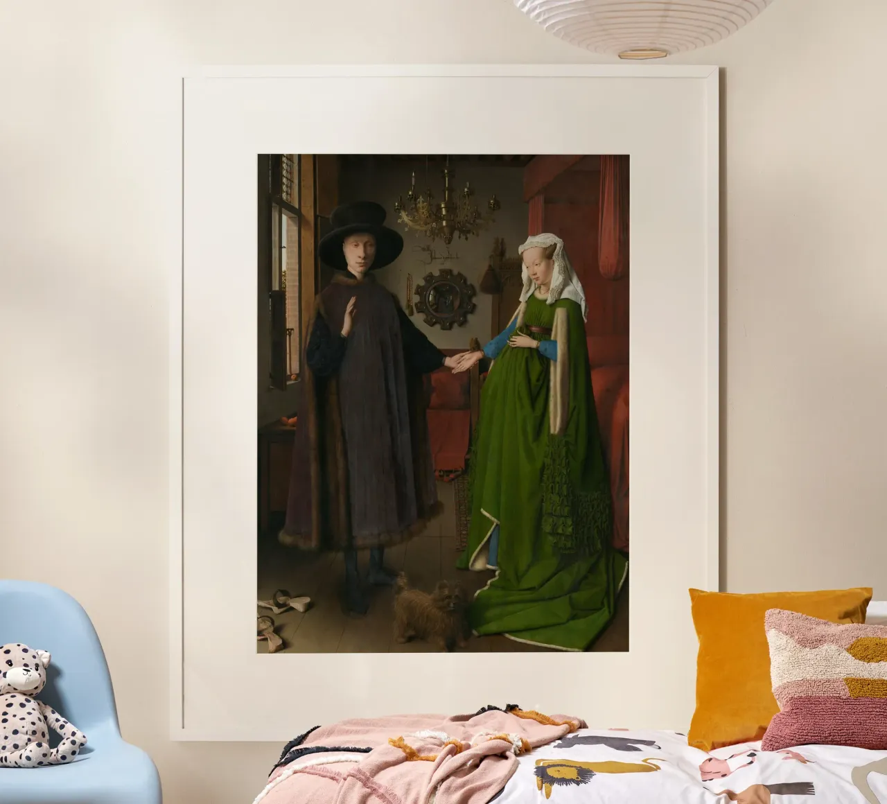Jan van Eyck - Das Arnolfini-Porträt Hahnemühle von Timeless Artworks