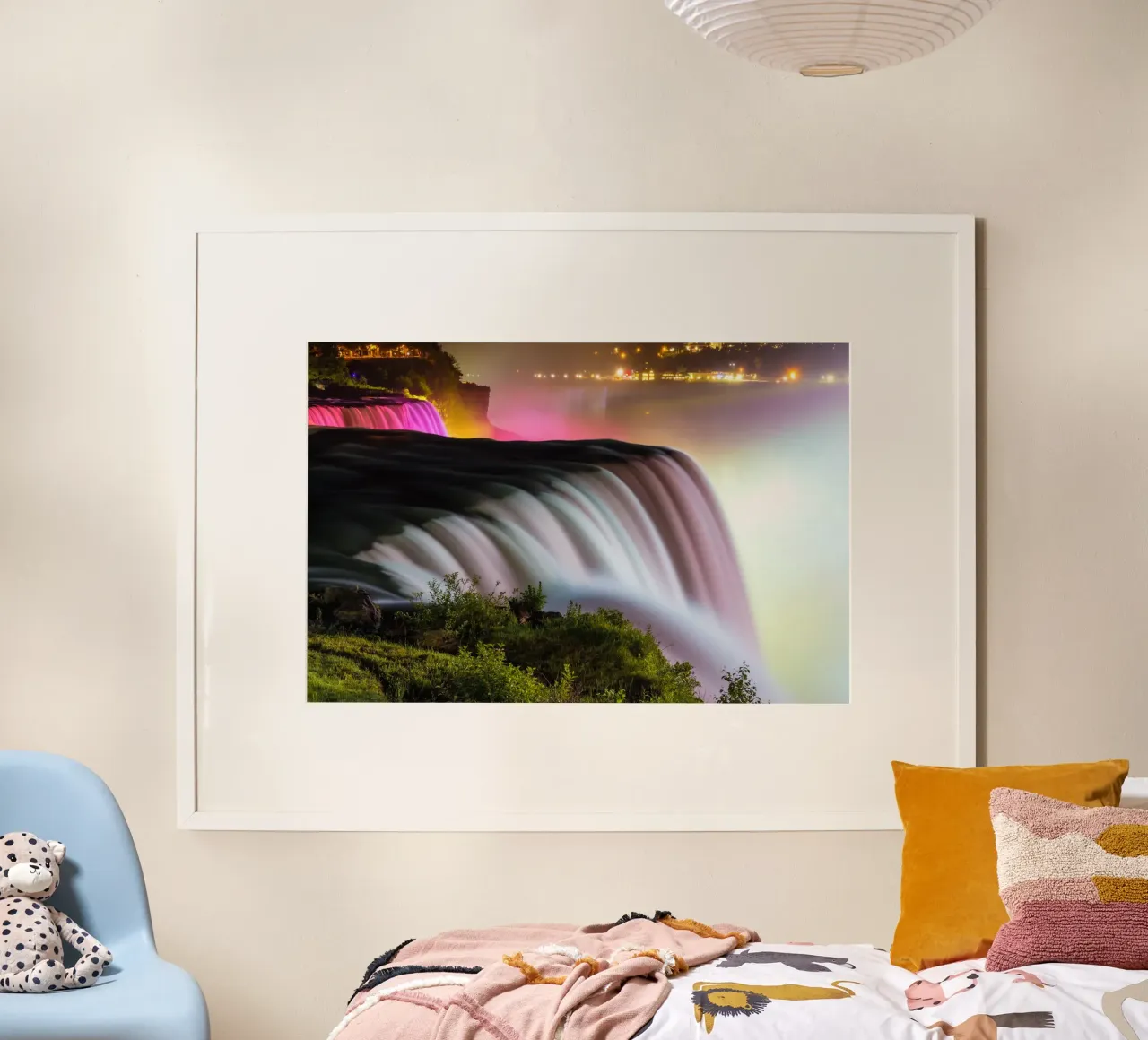 NIAGARA FALLS 11 poster con telaio in plastica da Tom Uhlenberg