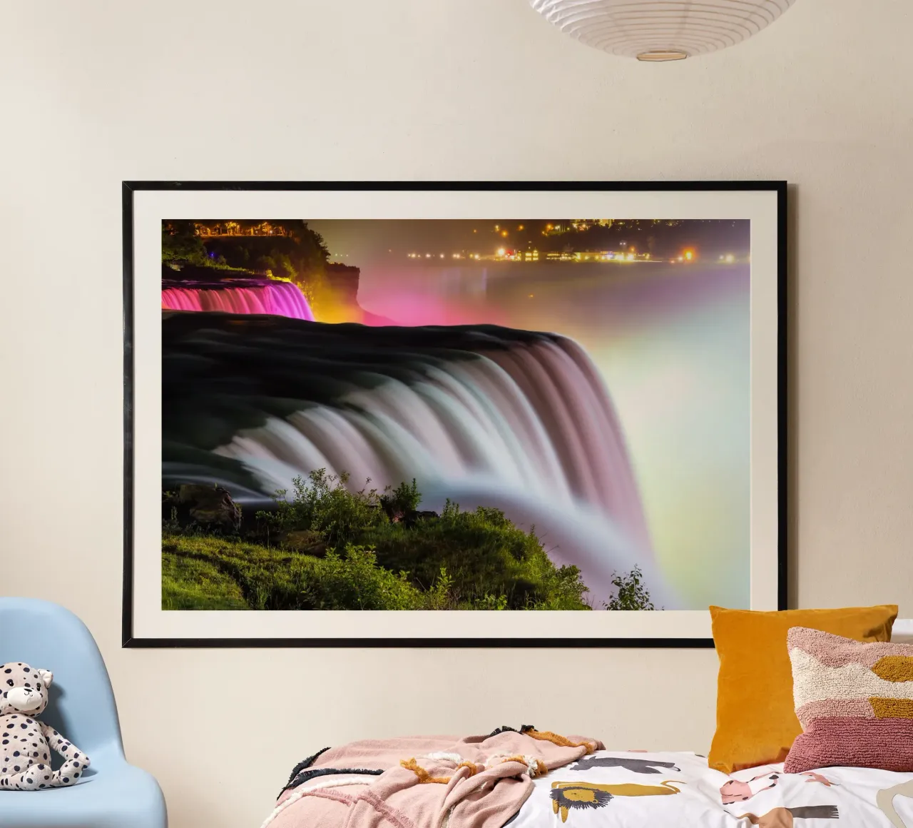 NIAGARA FALLS 11 poster con telaio in plastica da Tom Uhlenberg