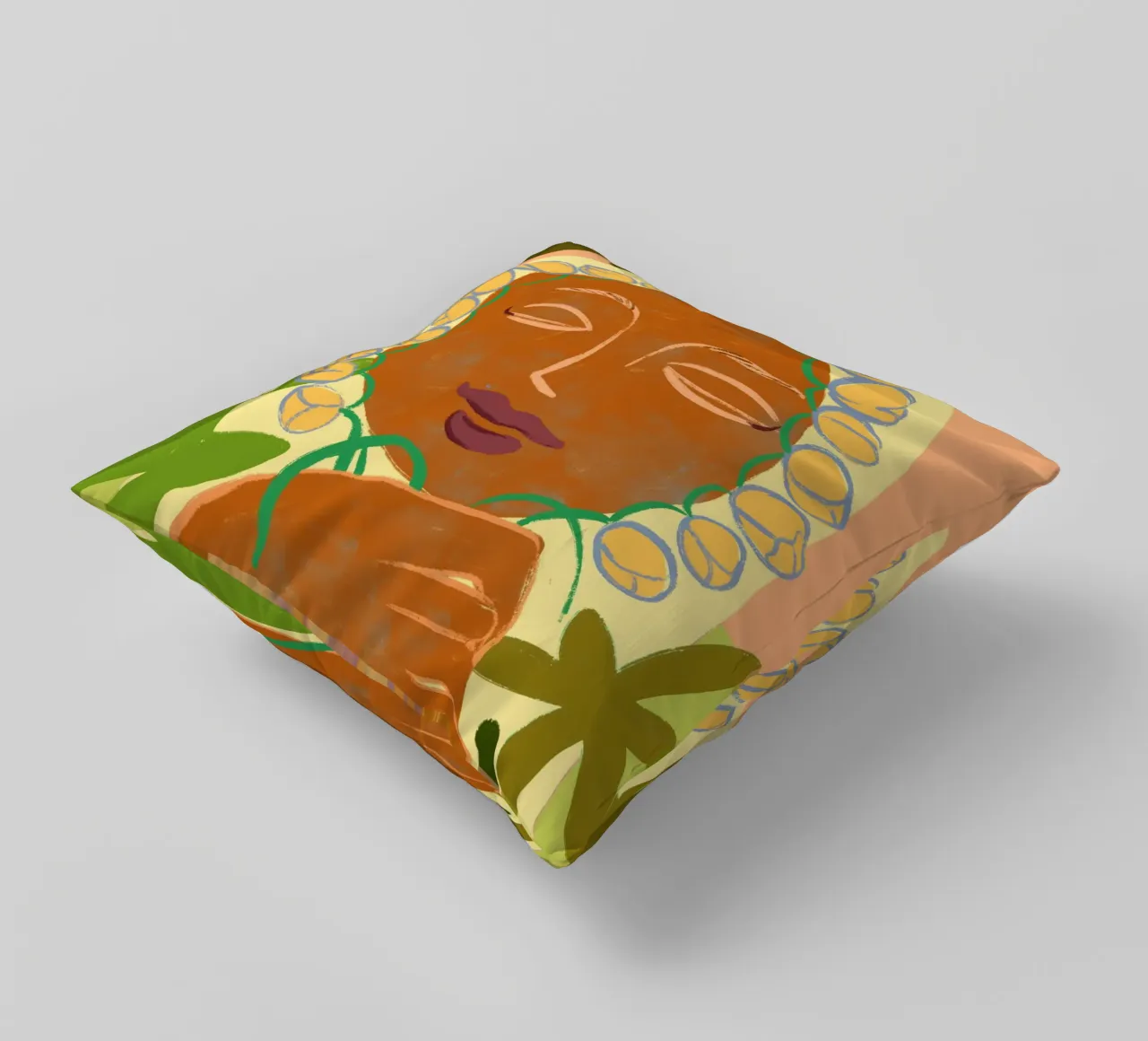 Crescere bene cuscino da Arty Guava