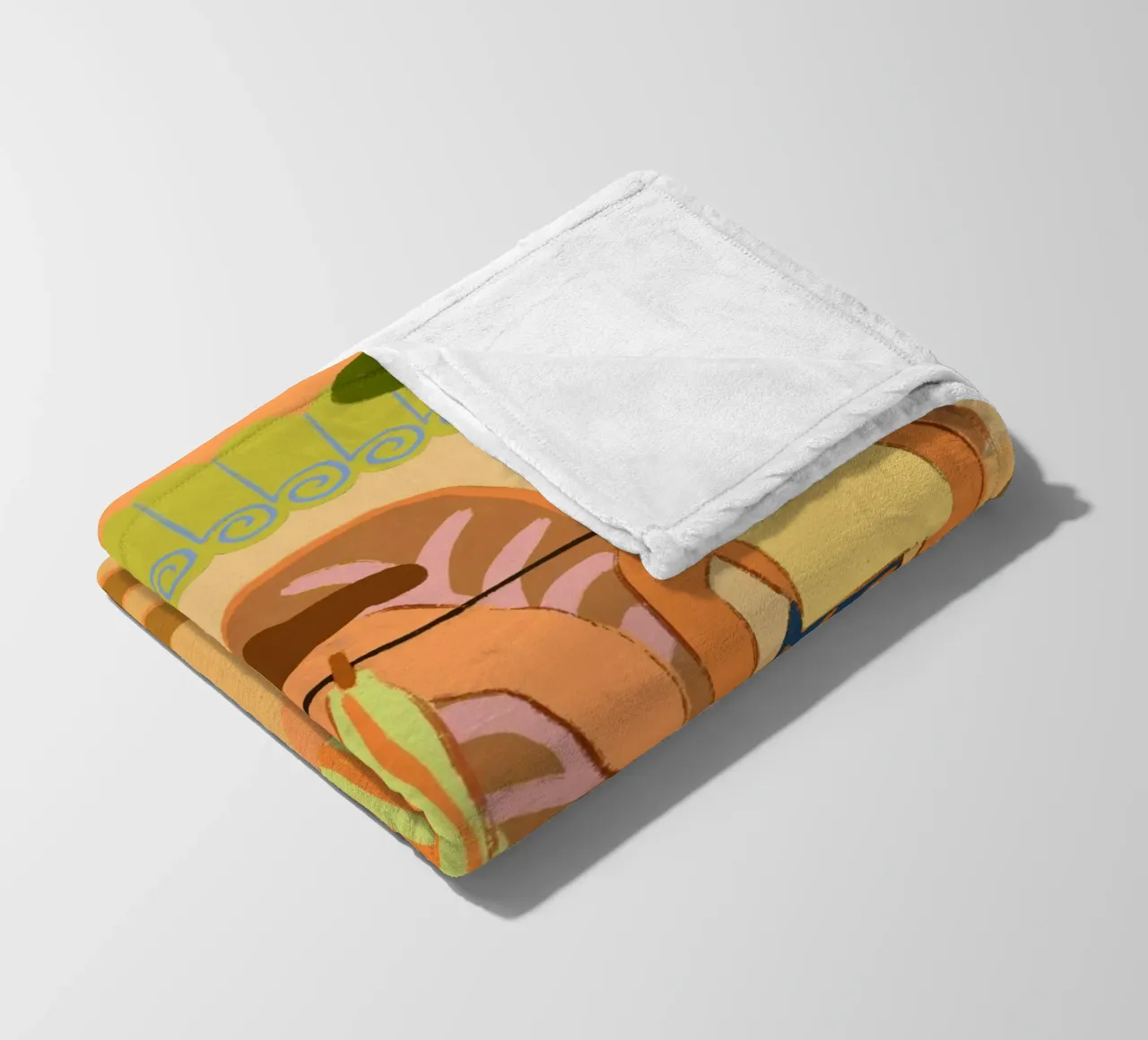 Laundry Day fleece blanket by Arty Guava