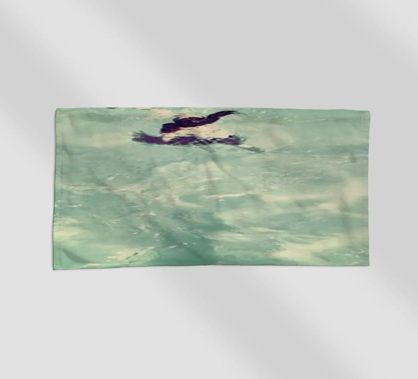Bridging the Gap beach towel by Ballack Art House