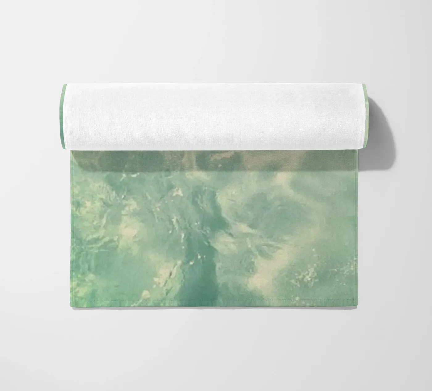 Bridging the Gap beach towel by Ballack Art House
