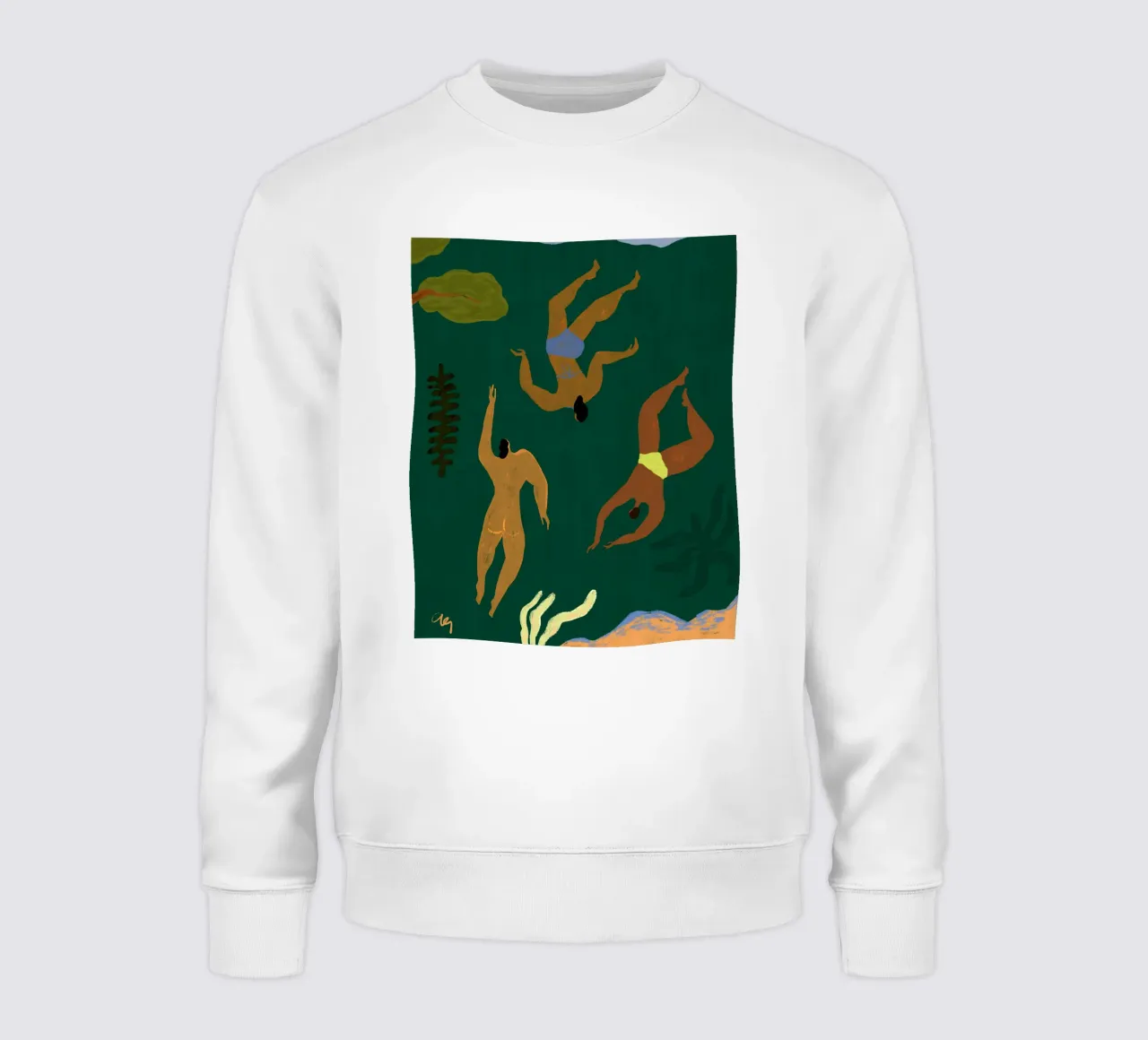 Perso nel verde felpa da Arty Guava