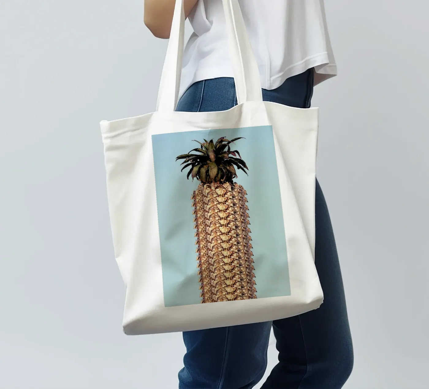 Pineapple tote bag by Ballack Art House